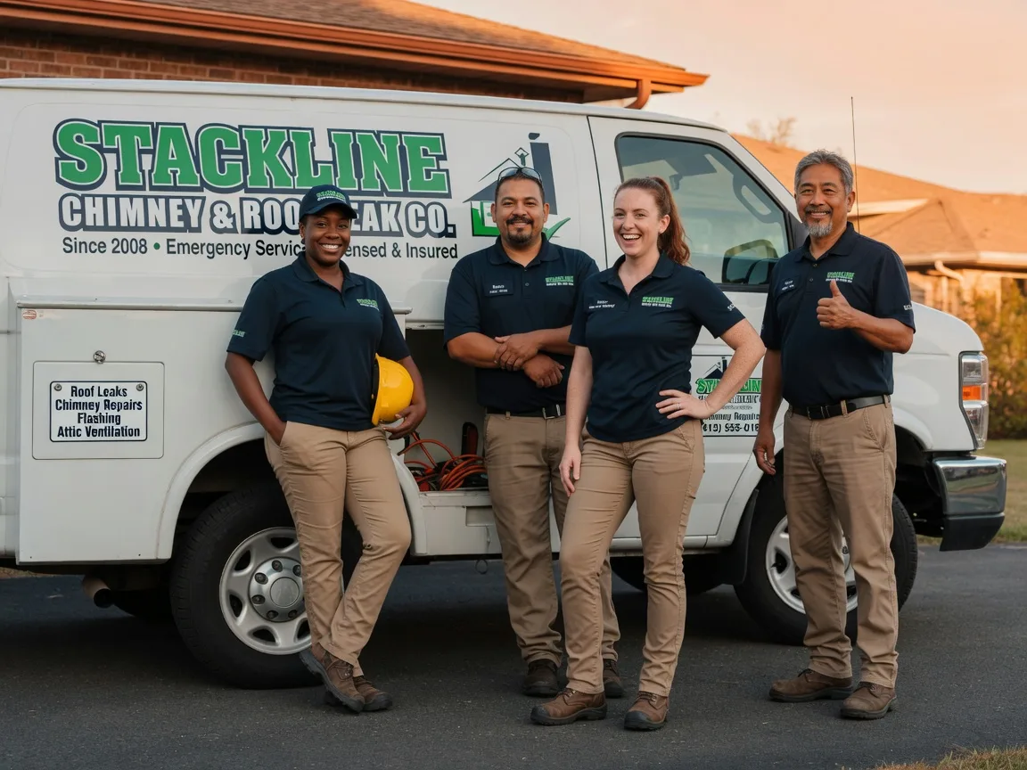 Chimney flashing repair company in Jansen, NE